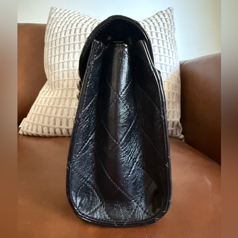 CHANEL Calfskin Quilted Medium Mad About Quilting Flap Black - Picture 4 of 13